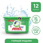 Капсулы для стирки Ariel «Горный родник», 12 х 25,2 г 1314747 - фото 3182836