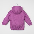 Куртка для девочки на резинке, рост 116 см, цвет сирень_КУД 03-24 - Фото 3