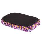 Лежанка мягкая с бортом, 55 х 40 см, микс цветов - Фото 4