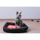 Лежанка мягкая с бортом, 55 х 40 см, микс цветов - Фото 9