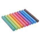 Мелки цветные Maped Color Peps, в наборе 10 штук, круглые, специальная формула "без грязи" - Фото 3