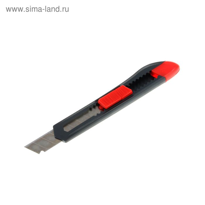 Нож канцелярский Maped Start 18 мм, пластиковый, с ручным фиксатором лезвия - Фото 1
