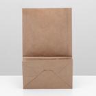 Пакет крафт бумажный фасовочный, прямоугольное дно 18×12×29 см - Фото 2