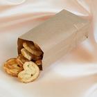 Пакет крафт бумажный фасовочный, прямоугольное дно 18×12×29 см - Фото 3