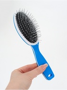 Расчёска массажная, 6×22 см, металлические зубчики, МИКС - Фото 3