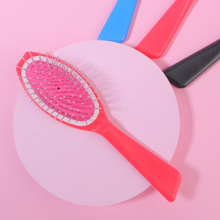 Расчёска массажная, 20×5 см, цвет МИКС - Фото 1