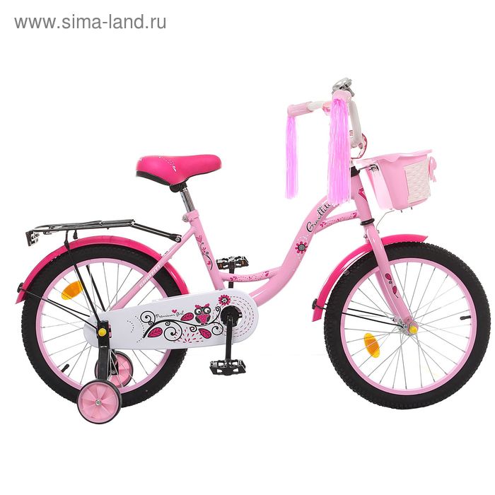 Велосипед 18" GRAFFITI Premium Girl, 2016, цвет розовый - Фото 1