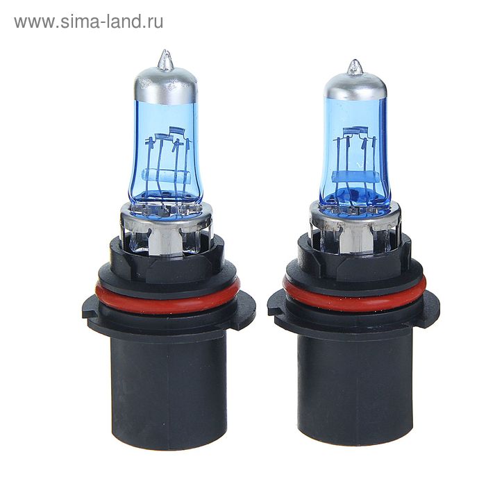 Комплект галогенных ламп TORSO HB1, 4200 K, 12 В, 65/45 Вт, SUPER WHITE - Фото 1