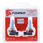 Комплект галогенных ламп TORSO H9, 4200 K, 12 В, 65 Вт, 2 шт., SUPER WHITE - Фото 2