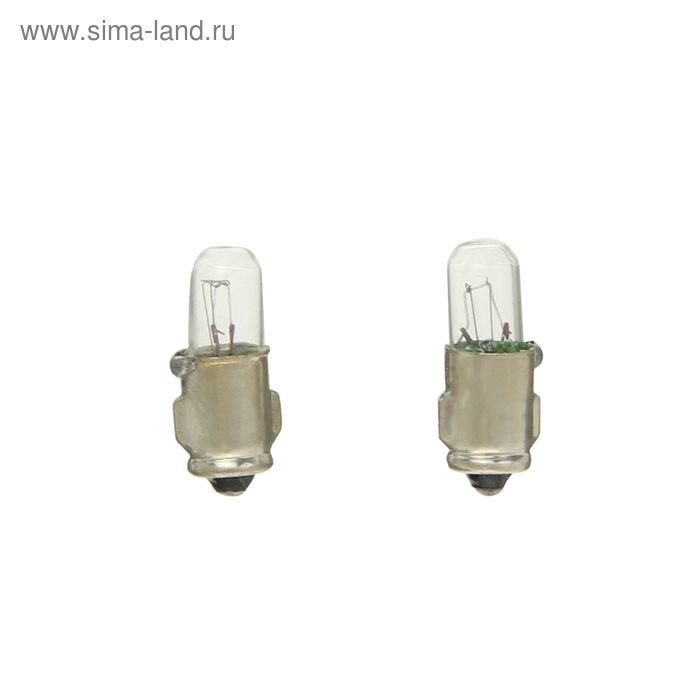 Комплект галогенных  ламп TORSO T2W BA7S, 2 Вт, 3300 K, 24 В, 2 шт. - Фото 1