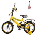 Велосипед 14" GRAFFITI Premium Racer, 2016, цвет жёлтый - Фото 2