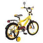 Велосипед 16" GRAFFITI Premium Racer, 2016, цвет жёлтый - Фото 4