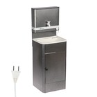 Умывальник "Весна" Мини, с ЭВН, пластиковая мойка, 1250 Вт, 17 л, цвет серебро - Фото 1