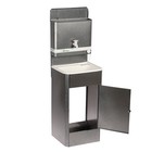 Умывальник "Весна" Мини, с ЭВН, пластиковая мойка, 1250 Вт, 17 л, цвет серебро - Фото 2