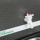 Умывальник "Весна", с ЭВН, нержавеющая мойка, 1250 Вт, 17 л, цвет серебро - Фото 4