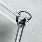 Светильник настольный на струбцине ДЕЛЬТА с АПП (2G7, КЛЛ, 11 Вт, 220 В) Серебро - Фото 7