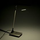 Светильник настольный светодиодный на стойке с подставкой Сириус (С 16, сенсорный) Серебро - Фото 2