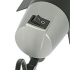 Светильник настольный на струбцине Гавана (Е27, 220 В,энергосбер.) Черно-серебристая - Фото 4