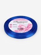 Лента атласная, 6 мм, 23±1 м, синяя №40 - Фото 5