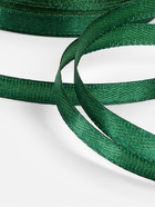 Лента атласная, 6 мм, 23±1 м, тёмно-зелёная №128 - Фото 3