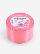 Лента атласная, 50 мм × 23±1 м, насыщенно-розовая №05 - Фото 5