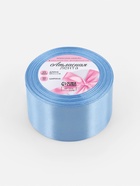 Лента атласная, 50 мм, 23±1 м, небесно-голубая №278 - Фото 5