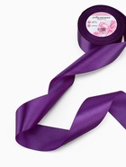 Лента атласная, 50 мм, 23±1 м, фиолетовая - Фото 2