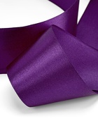 Лента атласная, 50 мм, 23±1 м, фиолетовая - Фото 4