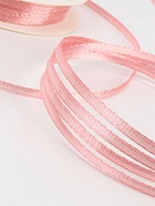 Лента атласная, 3 мм, 45±1 м, жемчужно-розовая №135 - Фото 4