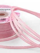 Лента атласная, 3 мм, 45±1 м, жемчужно-розовая №135 - Фото 4