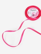 Лента атласная, 6 мм, 23±1 м, ярко-розовая №190 - Фото 2