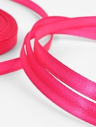 Лента атласная, 6 мм, 23±1 м, ярко-розовая №190 - Фото 4