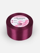 Лента атласная, 50 мм × 23 ± 1 м, цвет баклажановый №252 - Фото 4