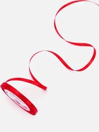 Лента атласная, 6 мм, 23±1 м, красная №26 - Фото 3