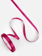 Лента атласная, 10 мм, 23±1 м, ярко-розовая №27 - Фото 3