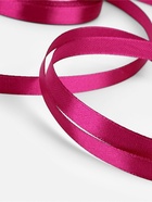Лента атласная, 10 мм, 23±1 м, ярко-розовая №27 - Фото 4