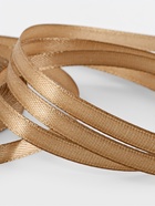 Лента атласная, 6 мм, 23±1 м, тёмно-бежевая №106 - Фото 3