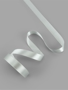 Лента атласная, 20 мм, 23±1 м, цвет серебряный №176 - Фото 3