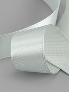 Лента атласная, 20 мм, 23±1 м, цвет серебряный №176 - Фото 4