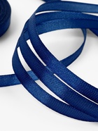 Лента атласная, 6 мм, 23±1 м, синяя №120 - Фото 3