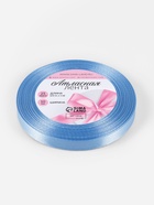 Лента атласная, 10 мм × 23±1 м, небесно-голубая №278 - Фото 4