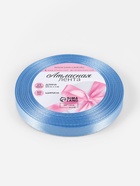 Лента атласная, 10 мм × 23±1 м, небесно-голубая №278 - Фото 5