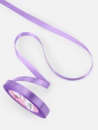 Лента атласная, 10 мм, 23±1 м, сиреневая - Фото 3