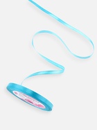 Лента атласная, 6 мм, 23±1 м, голубая №47 - Фото 3