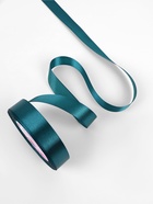 Лента атласная, 20 мм, 23±1 м, тёмно-бирюзовая №62 - Фото 3