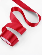 Лента атласная, 40 мм, 23±1 м, красная №33 - Фото 3