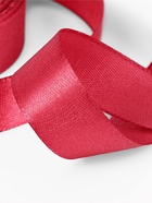 Лента атласная, 20 мм, 23±1 м, светло-бордовая №134 - Фото 4