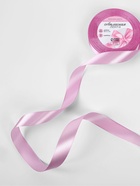 Лента атласная, 20 мм, 23±1 м, светло-сиреневая №45 - Фото 2