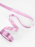 Лента атласная, 20 мм, 23±1 м, светло-сиреневая №45 - Фото 3