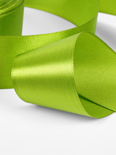 Лента атласная, 40 мм, 23±1 м, светло-зелёная